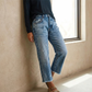 🎉 2026 Sale — Over 27,000 Sold! 💞 Retro Cropped Straight Jeans – Timeless Vintage Vibes 🌸