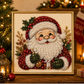 🎄✨ DIY Christmas Pearl Bead Art Kit – 5 Festive Designs, 3D Raised Beads & Display Frame Included | Holiday Wall Decor 🖼️🎨