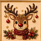🎄✨ DIY Christmas Pearl Bead Art Kit – 5 Festive Designs, 3D Raised Beads & Display Frame Included | Holiday Wall Decor 🖼️🎨