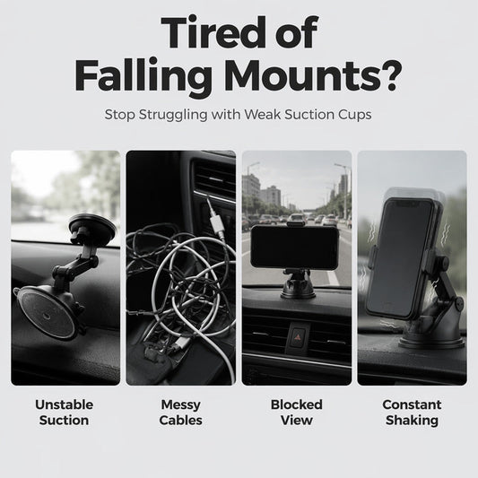 360 Rotating Dashboard Phone Mount
