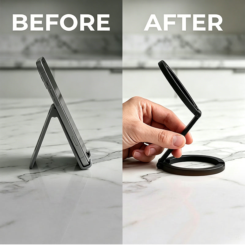 ⌛Limited-Time Offer-360 Rotating Magnetic Foldable Ring Phone Stand