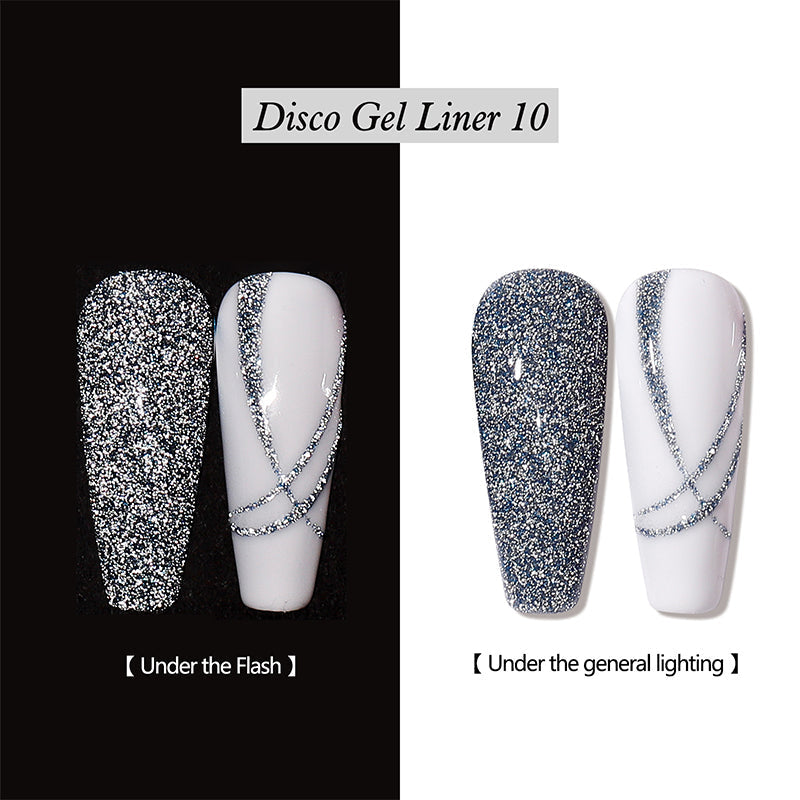 💅50% OFF FLASH SALE | Reflective Glitter Gel Nail Polish Liner