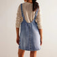 👗 Women's Fashion Denim Backless Dress