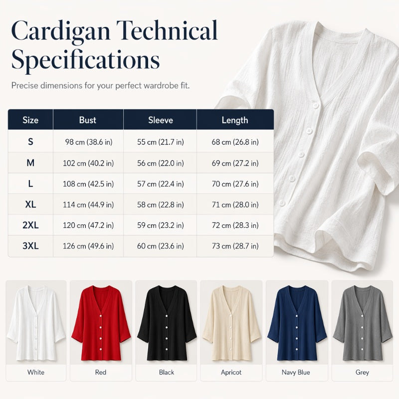 Women’s V-Neck Button Up Cardigan Casual Shirt