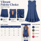 Women's Casual Sleeveless Ruffle Hem Mini Dress