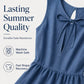 Women's Casual Sleeveless Ruffle Hem Mini Dress