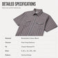 Men's Classic Fit Short Sleeve Striped Shirt