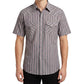 Men's Classic Fit Short Sleeve Striped Shirt