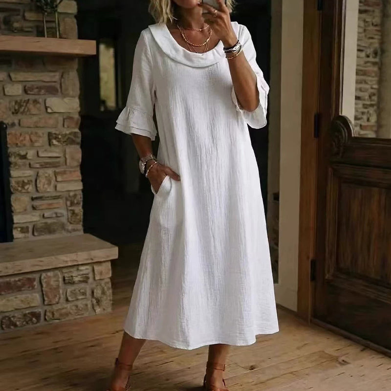 ⌛Limited-Time Offer-Women's Casual Round Neck Summer Dress