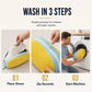 🧺 LIMITED-TIME 50% OFF! Premium Shoe Laundry Wash Bag, Shock-Absorbing Mesh Shoe Washing Protector Bag with Zipper