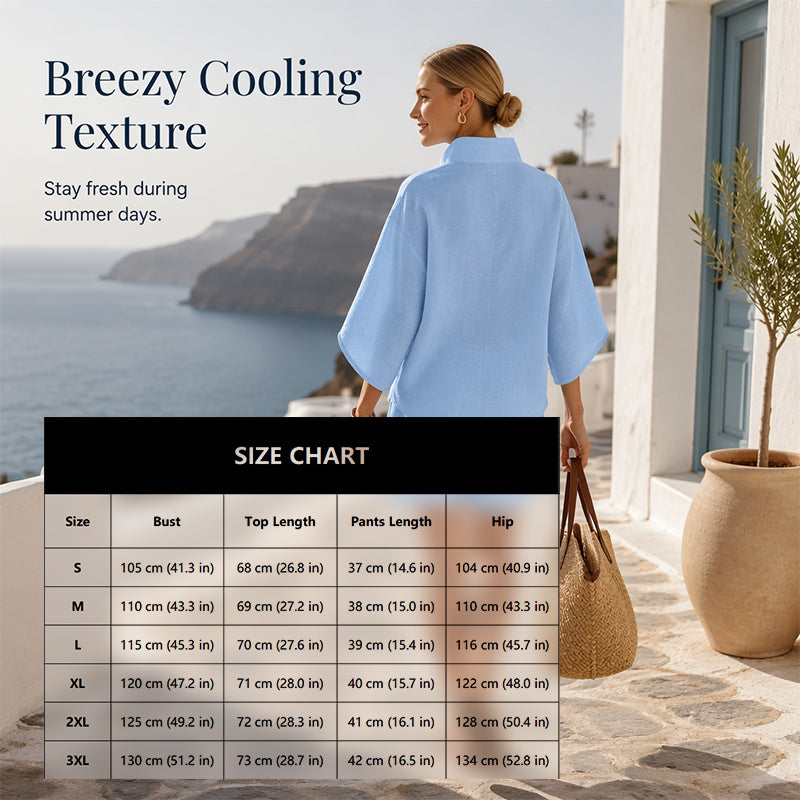 Women's Minimalist Casual Top & Shorts Set