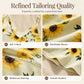 🌻 Women's Sunflower V-Neck Maxi Dress – Lightweight, Flowy & Perfect For Sunny Days ✨