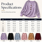 Women's Casual Velvet Long Sleeve Top