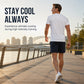 Men's Breathable Short Sleeve Athletic T-Shirt
