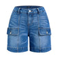 Women's Casual Stretch Denim Shorts