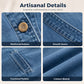 ⌛Limited-time offer-Women's Casual Collarless Button Cardigan Jacket
