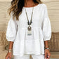 ⌛Limited-time offer-Women's Summer Lantern Sleeve Tiered Ruffle Blouse