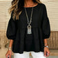 ⌛Limited-time offer-Women's Summer Lantern Sleeve Tiered Ruffle Blouse