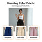Pleated Wide-Leg Pants with Drawstring Waist