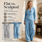 ✨Women's Casual Cowl Neck Top and Wide-Leg Pants Set -Effortless Style 🤍