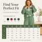 ⌛Limited-Time Offer-Women's Stripe Patchwork Sweatshirt & Wide-Leg Pants Set
