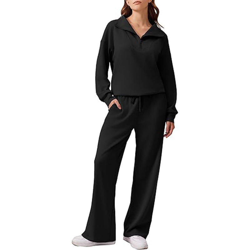 ✨🛍️Fresh Drop - Button-Front Top & Wide-Leg Set – Clean Lines & Breezy Comfort for Work or Weekend 🍃