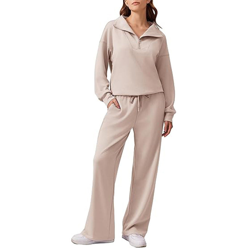 ✨🛍️Fresh Drop - Button-Front Top & Wide-Leg Set – Clean Lines & Breezy Comfort for Work or Weekend 🍃