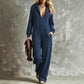 ⌛Limited-Time Offer-Women's Casual Long Sleeve Hooded Jumpsuit