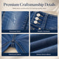 Women’s High Waisted Slim Fit Cropped Jeans