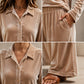 Women’s Casual Velvet 2-Piece Lounge Set
