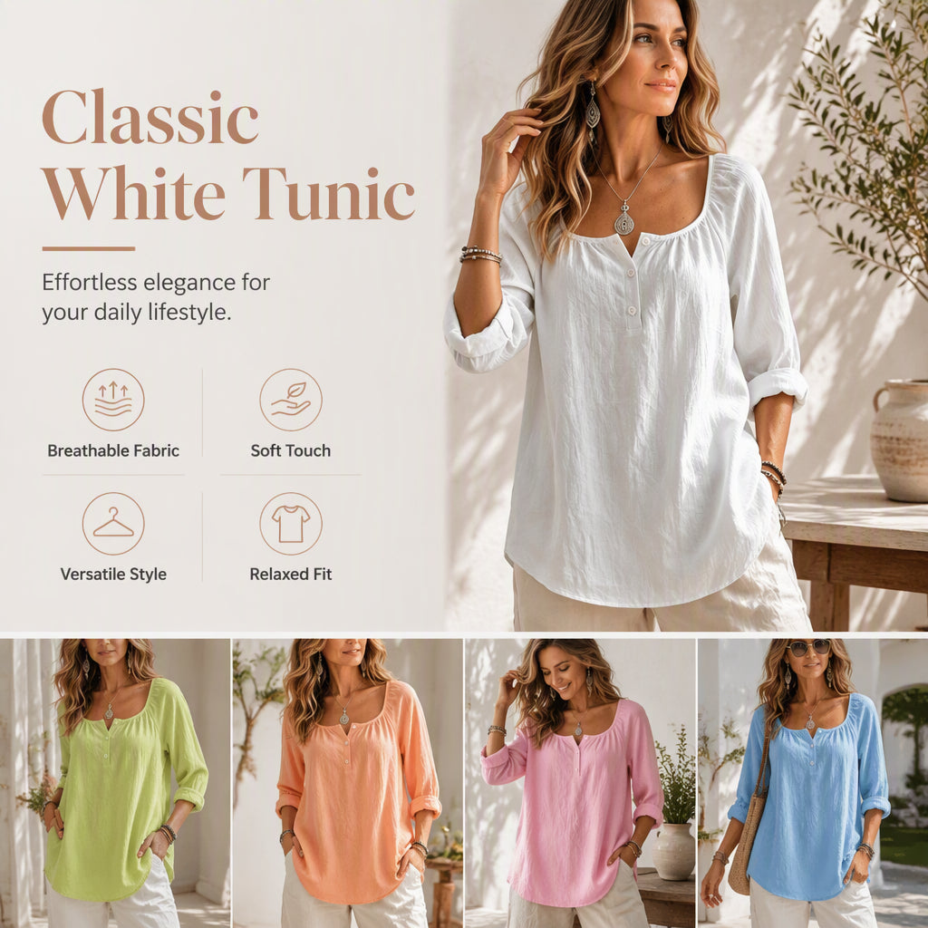 Relaxed V-Neck Pullover