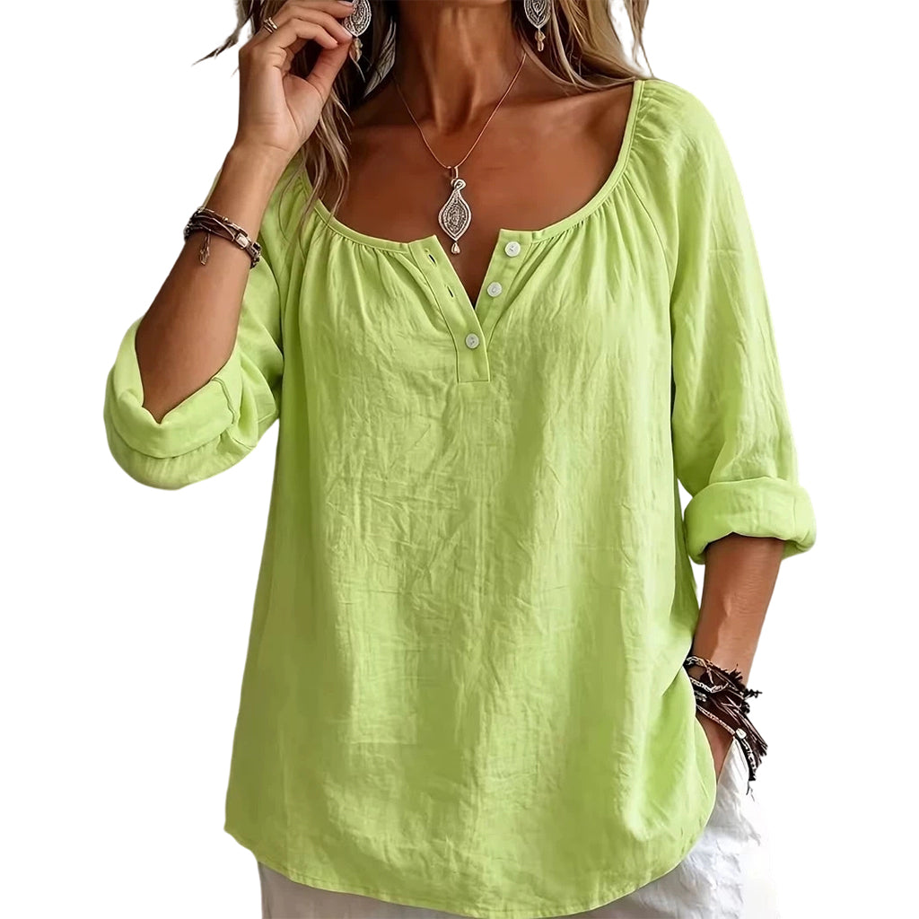 Relaxed V-Neck Pullover