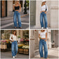 Women's Casual Wide Leg Jeans