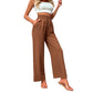 Women's Casual High Waisted Wid-Leg Pants
