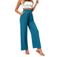 Women's Casual High Waisted Wid-Leg Pants