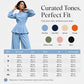 Women's Elegant Puff Sleeve Top & Wide-Leg Pants Set