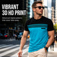 Men's Casual Printed Short Sleeve Crewneck T-Shirt