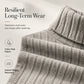 Women's Ribbed Turtleneck Long Sleeve Sweater Dress