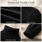 Women's Ribbed Turtleneck Long Sleeve Sweater Dress