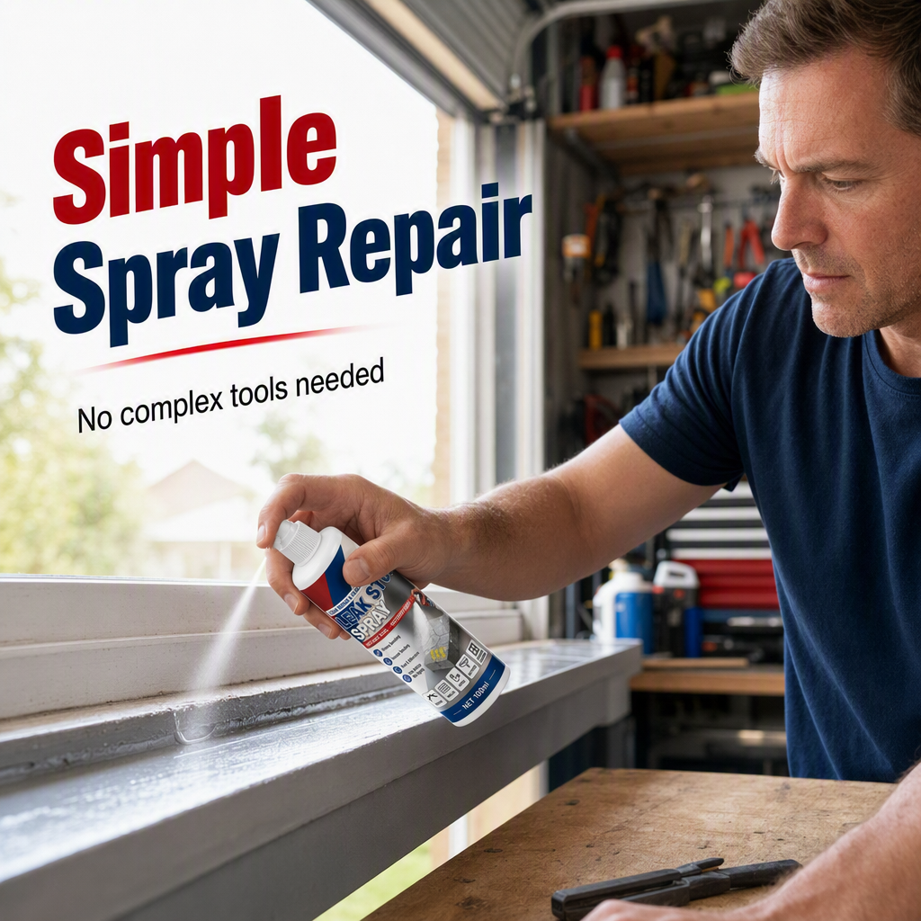⌛Limited-time offer-Waterproof Leak Repair & Sealing Spray