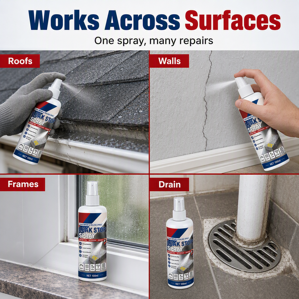 ⌛Limited-time offer-Waterproof Leak Repair & Sealing Spray