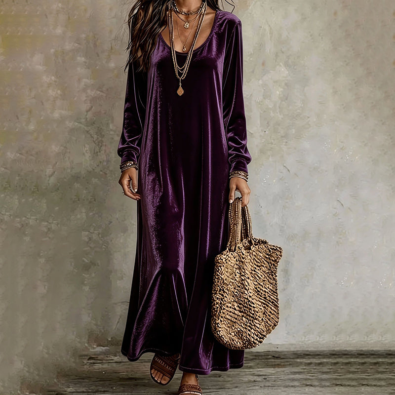 ⌛Limited-time offer-Women's Elegant Long Sleeve Maxi Dress