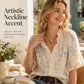 Women's Floral Print Ruffled V-Neck Top