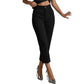 ⌛Limited-time offer-Women's High Waisted Cropped Suit Pants