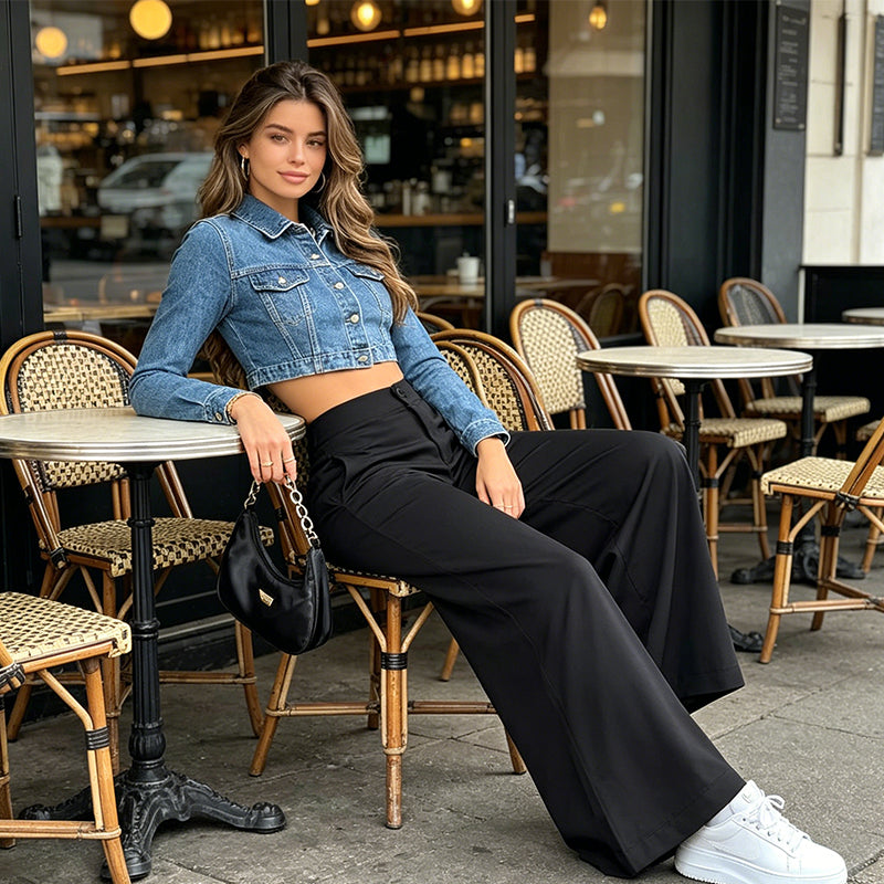 Women’s Comfortable Loose Fit Palazzo Lounge Pants