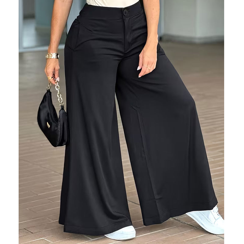 Women’s Comfortable Loose Fit Palazzo Lounge Pants