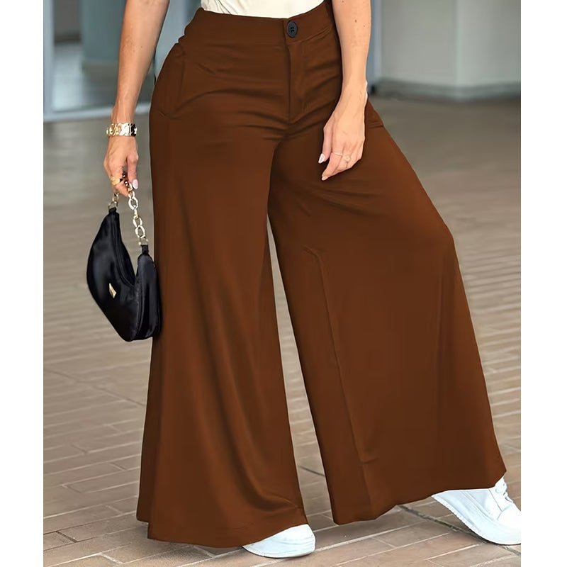Women’s Comfortable Loose Fit Palazzo Lounge Pants