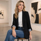 ☀️🧥New Arrivals - Sleek Cardigan Blazer – Soft Drape & Versatile Styling from Office to Evening