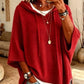 Women's Hooded Drawstring Knit Pullover