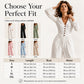 Women's V Neck Long Sleeve Jumpsuit